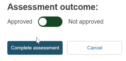 EUDAMED approve change of competent authority request and complete assessment button