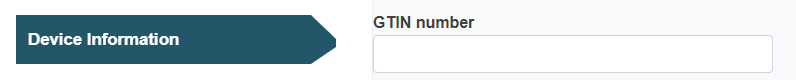 EUDAMED MTR Device info: special device GTIN field for Master UDI-DI