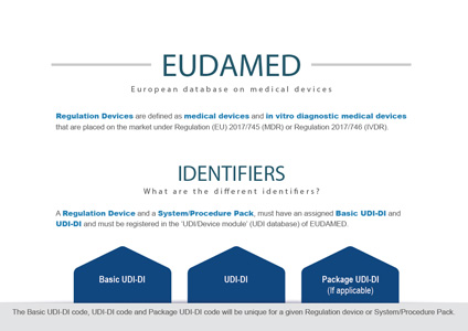 EUDAMED basic udi-di/udi-id concept infographic