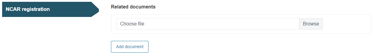 EUDAMED Browse button for attachments