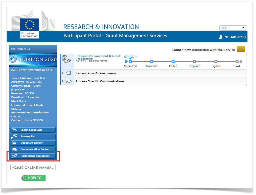 Grant Management Services Earlier Releases European Commission