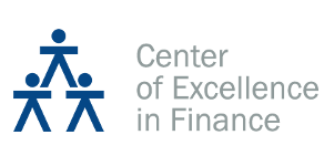 Logo CEF: Centre of Excellence in Finance