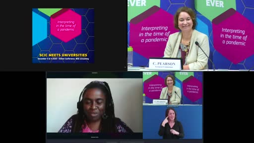 SCIC meets Universities online - Interpreter training in the time of a pandemic